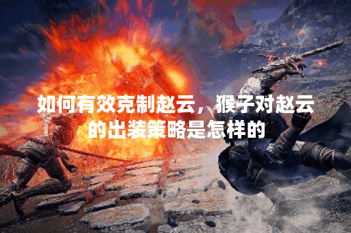 如何有效克制赵云，猴子对赵云的出装策略是怎样的？