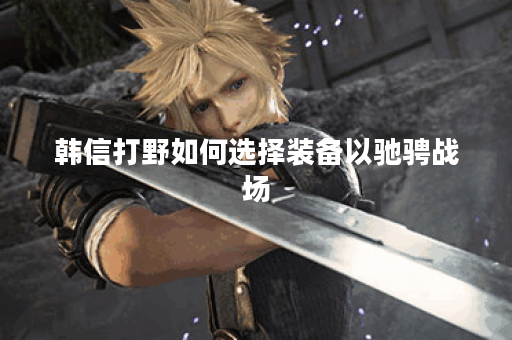 韩信打野如何选择装备以驰骋战场？
