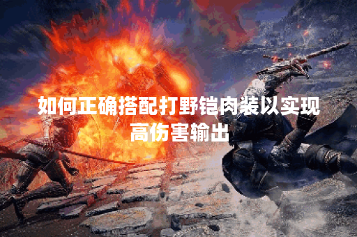 如何正确搭配打野铠肉装以实现高伤害输出? 如何正确搭配打野铠肉装以实现高伤害输出?