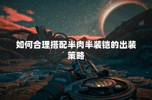 如何合理搭配半肉半装铠的出装策略？