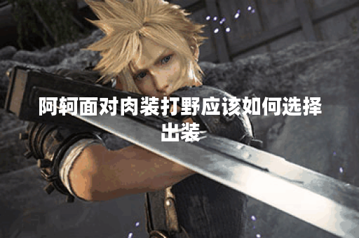 阿轲面对肉装打野应该如何选择出装？肉装打野如何应对阿轲的出装策略？