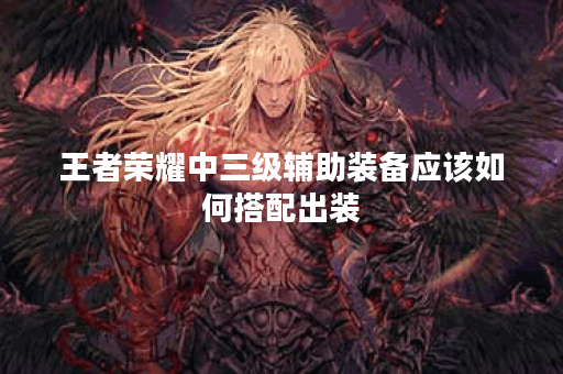 王者荣耀中三级辅助装备应该如何搭配出装？