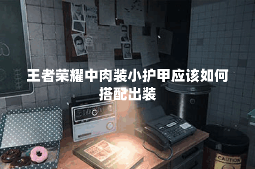 王者荣耀中肉装小护甲应该如何搭配出装？