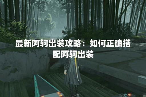 最新阿轲出装攻略：如何正确搭配阿轲出装？