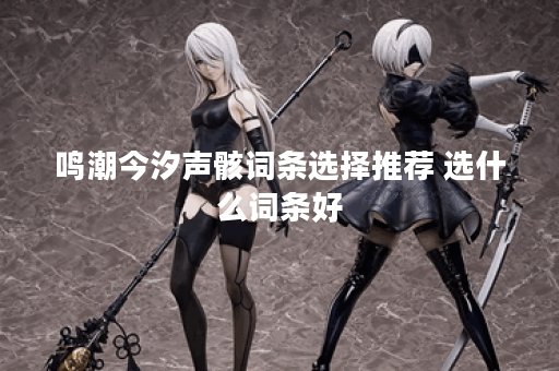 鸣潮今汐声骸词条选择推荐 选什么词条好 鸣潮今汐声骸词条选择推荐 选什么词条好