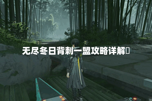 无尽冬日背刺一盟攻略详解​